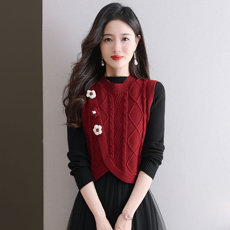 Winter Clothing Offer - Kadınlar İçin Örgü Yelekler Kısa İş