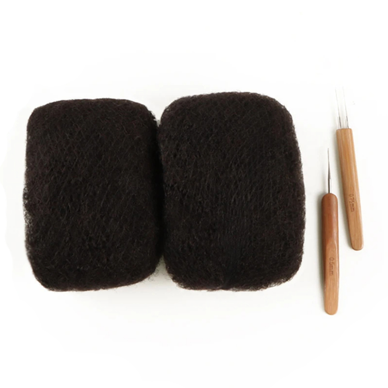 Winter Clothing Bundle - Afro Kinky Kıvırcık İnsan Saç Örgü