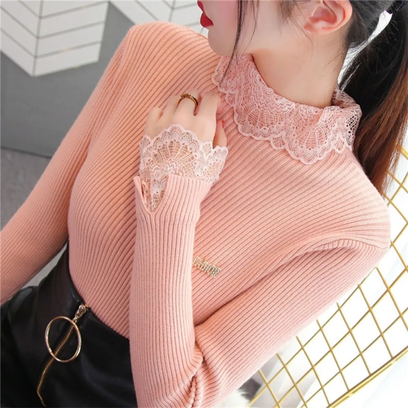 Winter Clothing Trends 2025 - Kadın Kazak Kazak Kış Örme Balıkçı