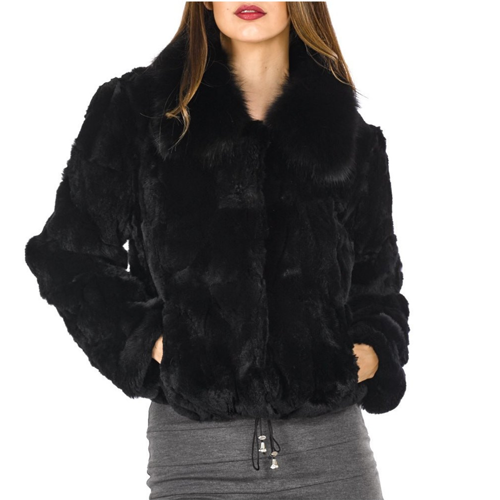 Winter Clothing Offer - Fantezi Rani gerçek tavşan kürk kadın