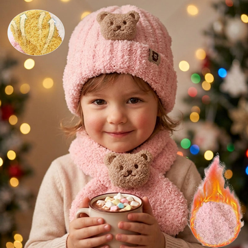 Winter Clothing For Baby Girl - 1-10 adet bebek şapkası atkı kız