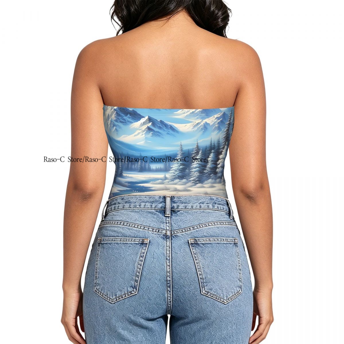 Kadın Blok Crop İnce Tüp Üst K - Winter Clothing Youtube incelemesi ve fiyatı