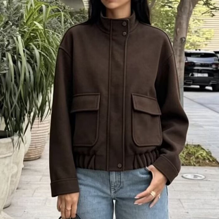 Minimalist Kadın Pilot Ceket D - Wool Blend Coat incelemesi ve fiyatı