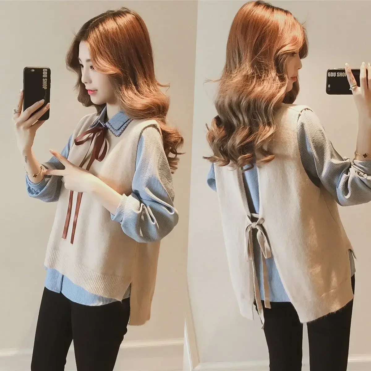 Yelek kore tarzı giyim moda ör - Winter Clothing Offer incelemesi ve fiyatı