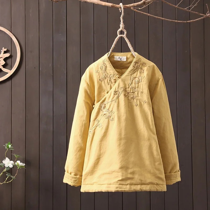 Stil Giyim Kadın Cheongsam Üst - Winter Clothing Youtube incelemesi ve fiyatı