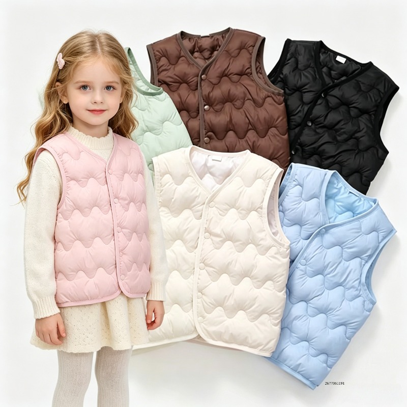 Yeni Çocuk Sıcak Pamuk Yelek M - Winter Clothing For 1 Year Old Girl incelemesi ve fiyatı