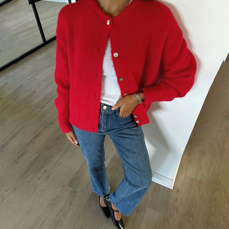 TARUXY Kadın Tüylü Örgü Hırka  - Wool Blend Coat incelemesi ve fiyatı
