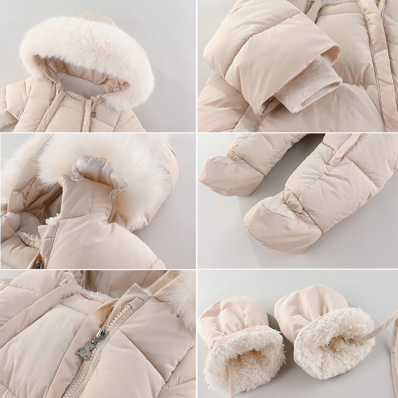 Kış yenidoğan bebek Romper eld - Winter Clothing For Baby Girl incelemesi ve fiyatı