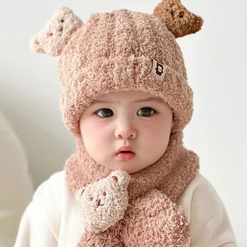 1-10 adet bebek şapkası atkı k - Winter Clothing For Baby Girl incelemesi ve fiyatı