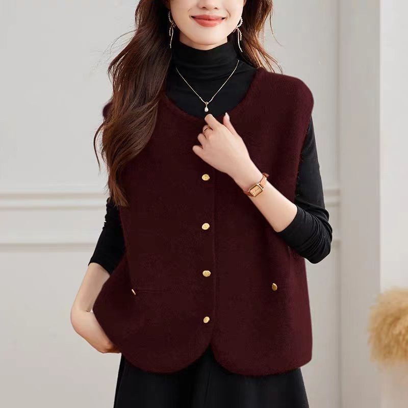 Kadın Örme Yelek Düz Renk Moda - Winter Clothing Offer incelemesi ve fiyatı